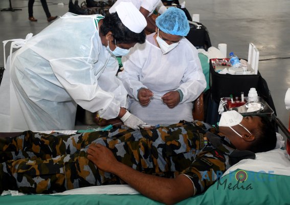 SLAF SEVA VANITHA UNIT CONDUCTS BLOOD DONATION CAMPAIGN