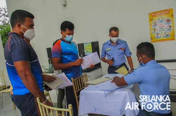 SEVA VANITHA UNIT CONDUCTED A BLOOD DONATION CAMPAIGN AT SLAF BASE RATMALANA