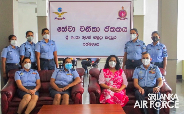 SEVA VANITHA UNIT CONDUCTED A BLOOD DONATION CAMPAIGN AT SLAF BASE RATMALANA