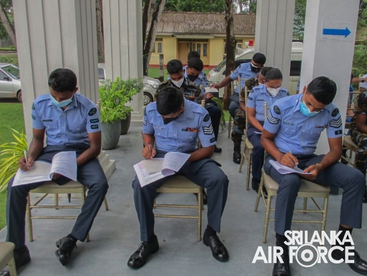 SEVA VANITHA UNIT CONDUCTED A BLOOD DONATION CAMPAIGN AT SLAF BASE RATMALANA