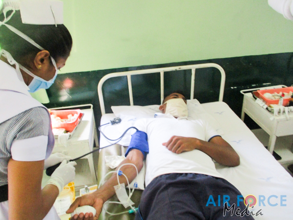 SLAF Stations Ampara and Palaly Conducts Blood Donation Campaigns