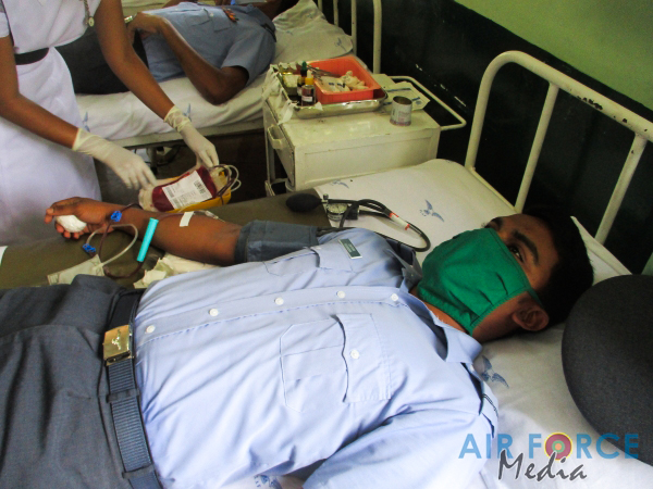 SLAF Stations Ampara and Palaly Conducts Blood Donation Campaigns
