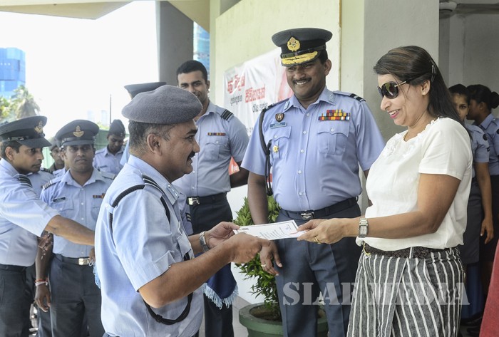 A Blood Donation Campaign to mark Commander's assuming of duties