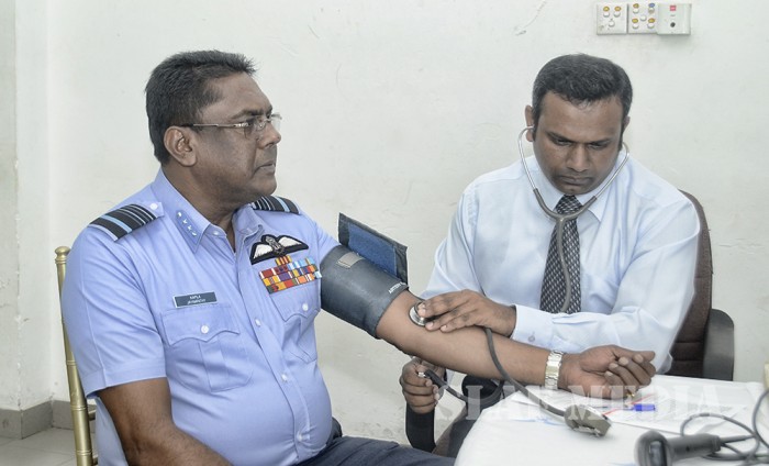 A Blood Donation Campaign to mark Commander's assuming of duties