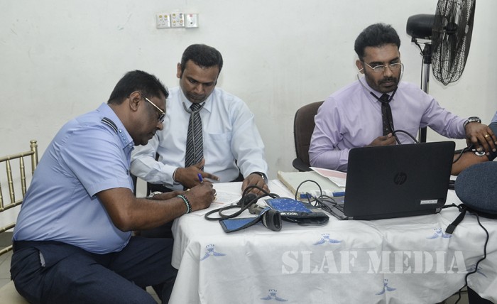 A Blood Donation Campaign to mark Commander's assuming of duties