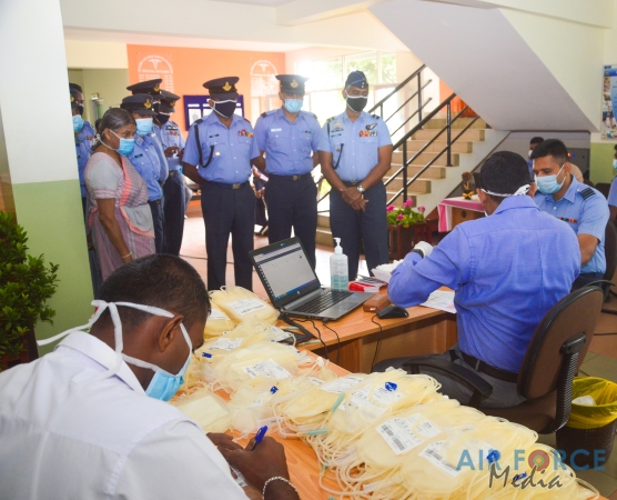 SLAF Combat Training School at Diyatalawa conduct Blood Donation Campaign