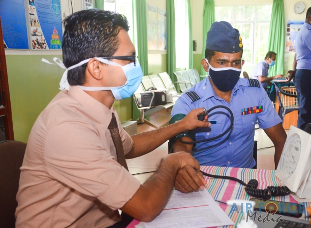 SLAF Combat Training School at Diyatalawa conduct Blood Donation Campaign