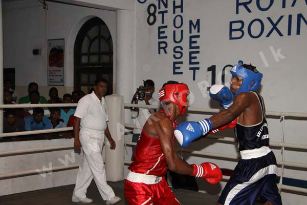 Air Force Pugilists Put Up Spirited Fight Air Force Pugilists Put Up Spirited Fight