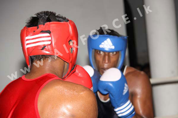 Air Force Pugilists Put Up Spirited Fight Air Force Pugilists Put Up Spirited Fight