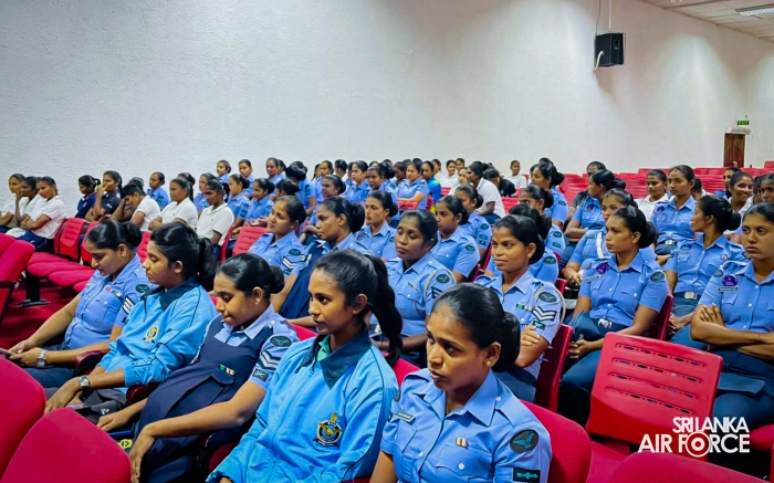 BREAST CANCER AWARENESS PROGRAMME HELD AT SLAF TRADE TRAINING SCHOOL EKALA