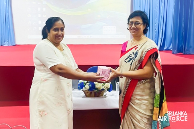 BREAST CANCER AWARENESS PROGRAMME HELD AT SLAF TRADE TRAINING SCHOOL EKALA