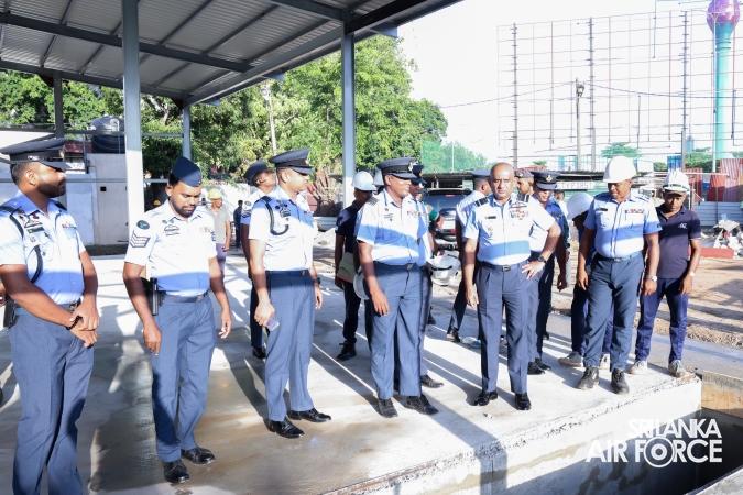 COMMANDER REVIEWS PROGRESS OF COLOMBO CENTRAL BUS TERMINAL RENOVATION PROJECT