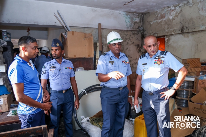 COMMANDER REVIEWS PROGRESS OF COLOMBO CENTRAL BUS TERMINAL RENOVATION PROJECT