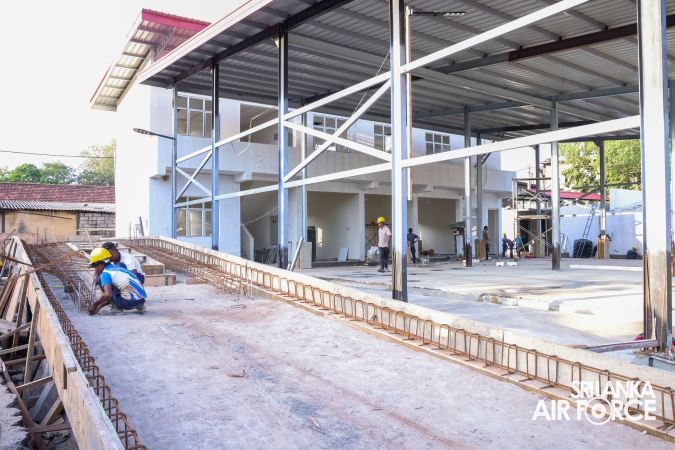 COMMANDER REVIEWS PROGRESS OF COLOMBO CENTRAL BUS TERMINAL RENOVATION PROJECT