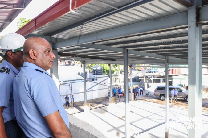 COMMANDER REVIEWS PROGRESS OF COLOMBO CENTRAL BUS TERMINAL RENOVATION PROJECT