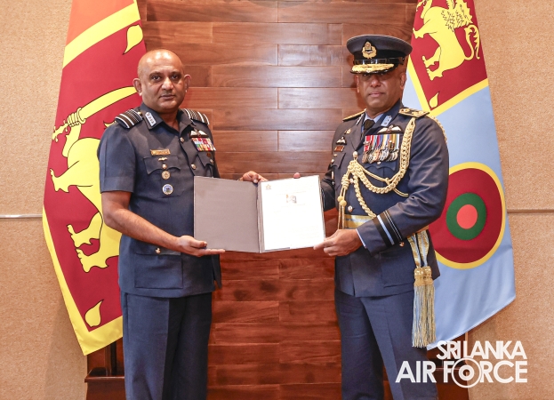 AIR VICE MARSHAL SAMPATH WICKREMARATNE BIDS ADIEU TO THE SRI LANKA AIR FORCE