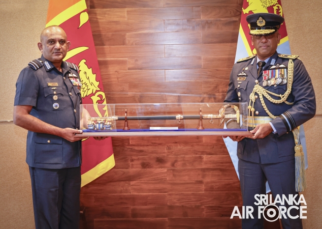 AIR VICE MARSHAL SAMPATH WICKREMARATNE BIDS ADIEU TO THE SRI LANKA AIR FORCE