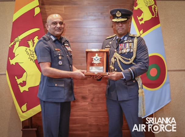 AIR VICE MARSHAL SAMPATH WICKREMARATNE BIDS ADIEU TO THE SRI LANKA AIR FORCE