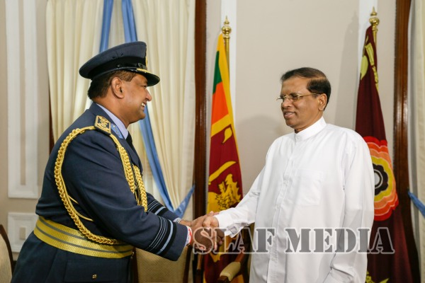 SLAF
Commander Calls on the President