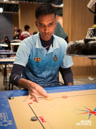 SLAF CARROM PLAYERS SHINE AT 07TH CARROM WORLD CUP IN MALDIVES