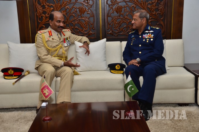 Chief of the Air Staff of Pakistan Air Force Visits MOD, Army and Navy HQ's