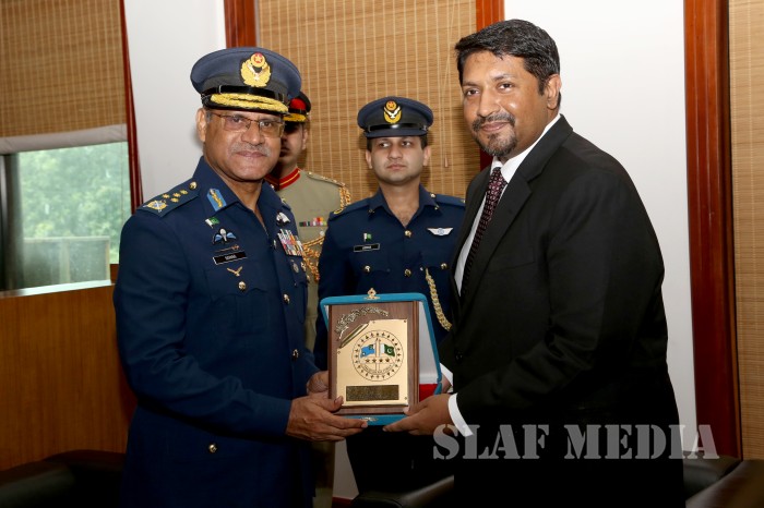 Chief of the Air Staff of Pakistan Air Force Visits MOD, Army and Navy HQ's