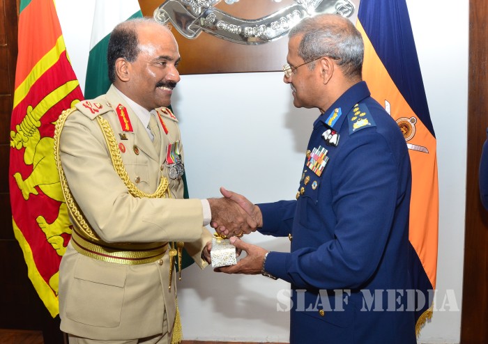 Chief of the Air Staff of Pakistan Air Force Visits MOD, Army and Navy HQ's