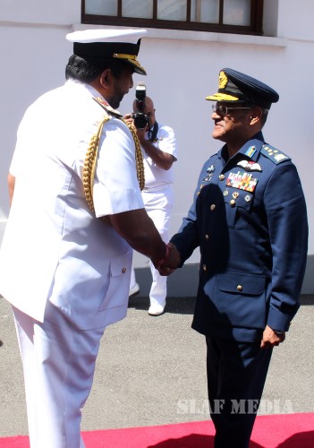 Chief of the Air Staff of Pakistan Air Force Visits MOD, Army and Navy HQ's