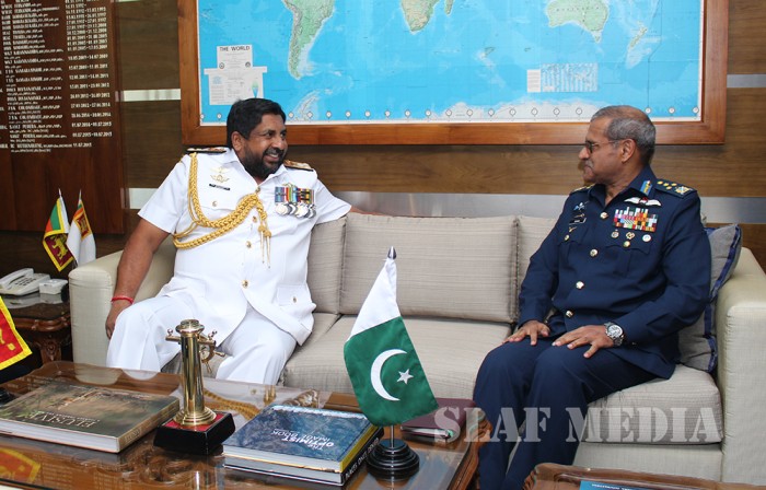 Chief of the Air Staff of Pakistan Air Force Visits MOD, Army and Navy HQ's