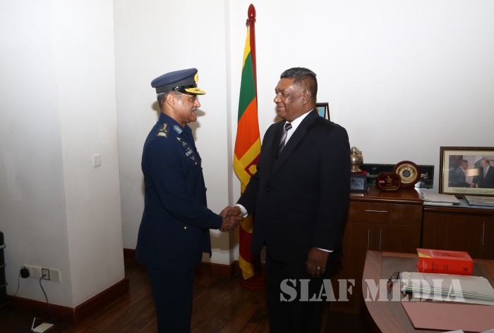 Chief of the Air Staff of Pakistan Air Force Visits MOD, Army and Navy HQ's