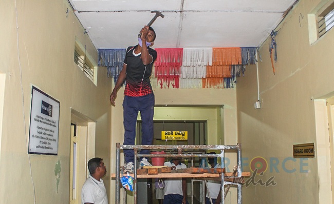 SLAF STATION COLOMBO CELEBRATES 61ST ANNIVERSARY WITH A COMMUNITY SERVICE PROJECT