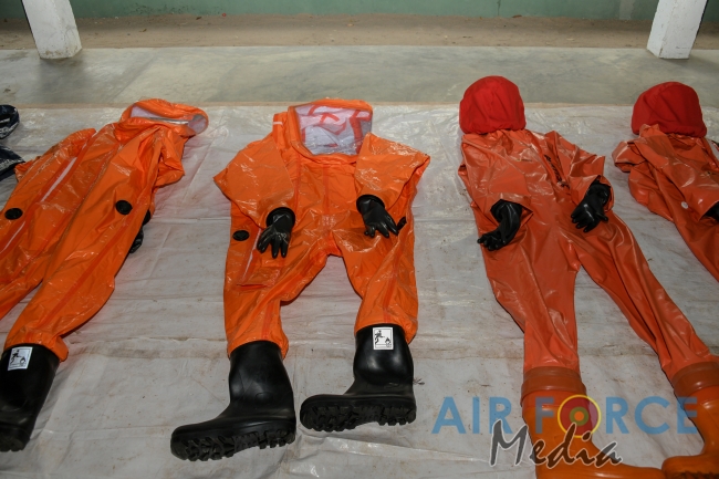 Chemical Biological Radiological and Nuclear Explosive Wing Comes into Action to meet the Corona Virus Threat