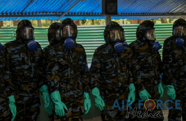 Chemical Biological Radiological and Nuclear Explosive Wing Comes into Action to meet the Corona Virus Threat