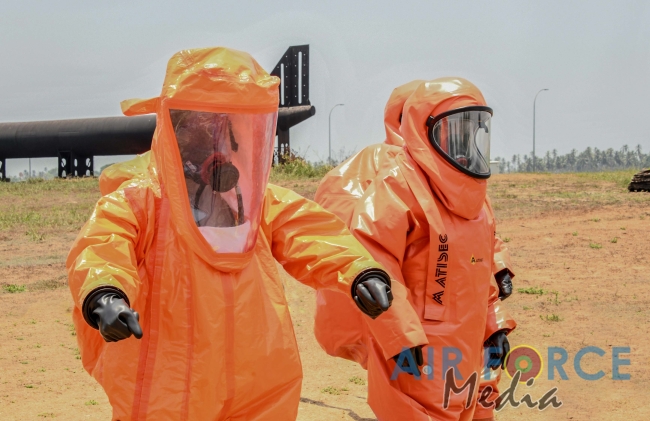 Chemical Biological Radiological and Nuclear Explosive Wing Comes into Action to meet the Corona Virus Threat