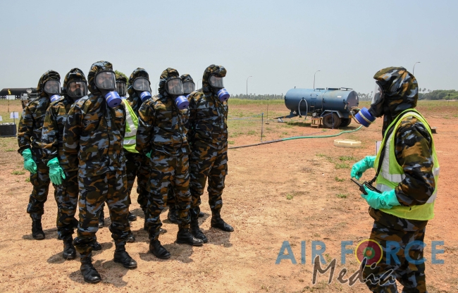 Chemical Biological Radiological and Nuclear Explosive Wing Comes into Action to meet the Corona Virus Threat