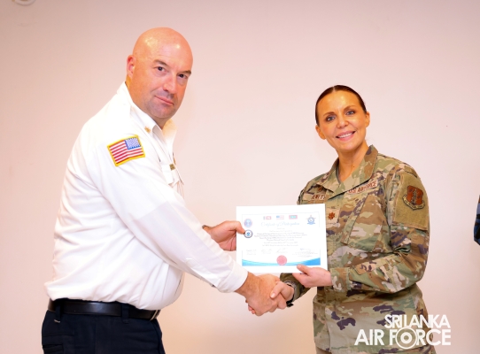 SLAF AND MONTANA NATIONAL GUARD SUCCESSFULLY CONCLUDE CBRN RESPONSE AND EOD EXPERT EXCHANGE PROGRAMME