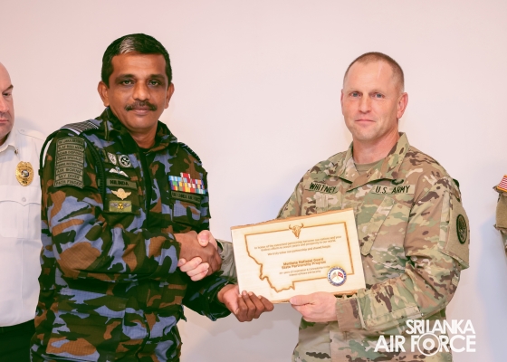 SLAF AND MONTANA NATIONAL GUARD SUCCESSFULLY CONCLUDE CBRN RESPONSE AND EOD EXPERT EXCHANGE PROGRAMME