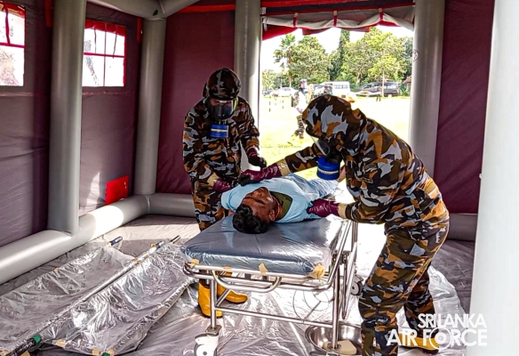 SLAF AND MONTANA NATIONAL GUARD SUCCESSFULLY CONCLUDE CBRN RESPONSE AND EOD EXPERT EXCHANGE PROGRAMME