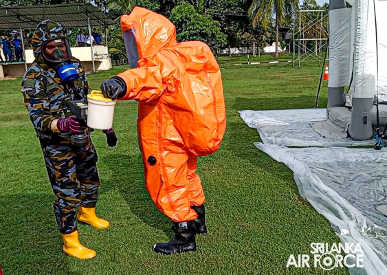 SLAF AND MONTANA NATIONAL GUARD SUCCESSFULLY CONCLUDE CBRN RESPONSE AND EOD EXPERT EXCHANGE PROGRAMME