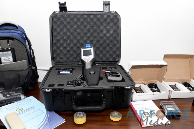 SRI LANKA ATOMIC ENERGY REGULATORY COUNCIL DONATES RADIATION MEASURING EQUIPMENT TO SLAF