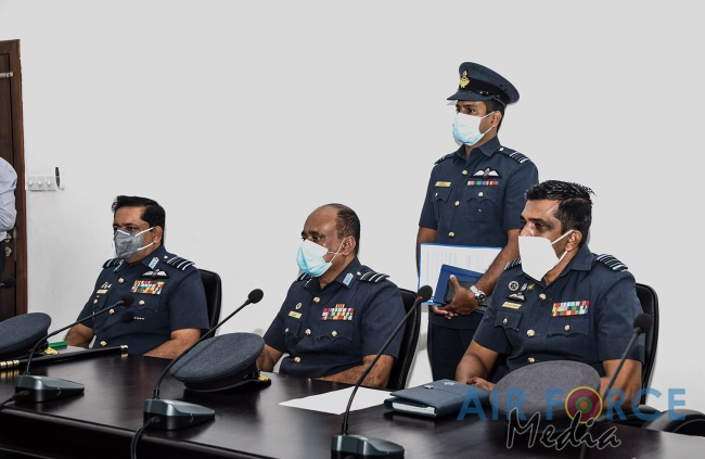 SRI LANKA ATOMIC ENERGY REGULATORY COUNCIL DONATES RADIATION MEASURING EQUIPMENT TO SLAF