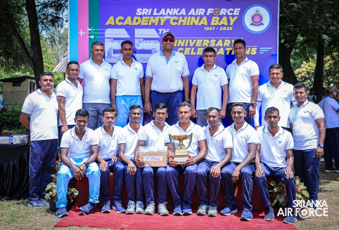 SLAF ACADEMY
CHINA BAY CELEBRATES 65TH ANNIVERSARY