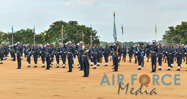 55 New Commissioned Officers Pass Out at SLAF Academy China Bay
