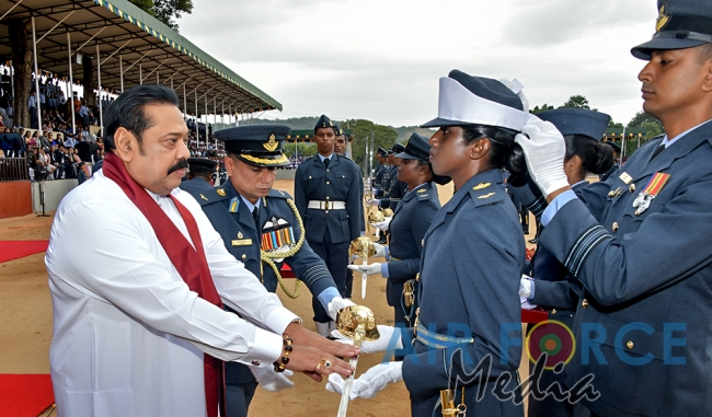 55 New Commissioned Officers Pass Out at SLAF Academy China Bay