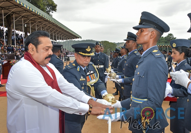 55 New Commissioned Officers Pass Out at SLAF Academy China Bay