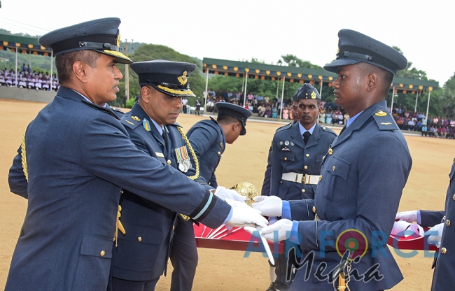 55 New Commissioned Officers Pass Out at SLAF Academy China Bay
