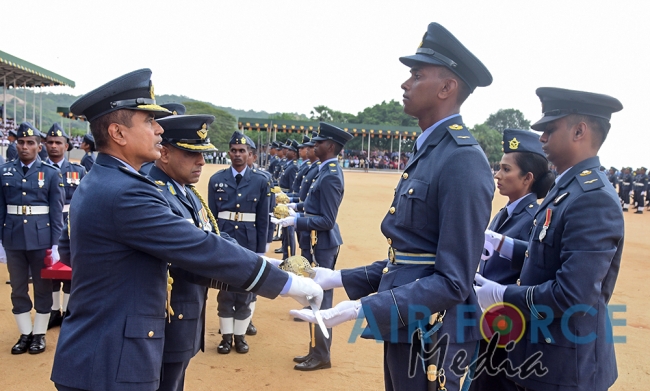 55 New Commissioned Officers Pass Out at SLAF Academy China Bay