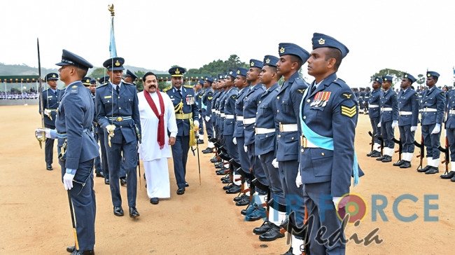 55 New Commissioned Officers Pass Out at SLAF Academy China Bay