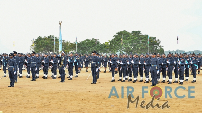 55 New Commissioned Officers Pass Out at SLAF Academy China Bay
