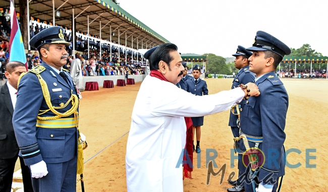 55 New Commissioned Officers Pass Out at SLAF Academy China Bay